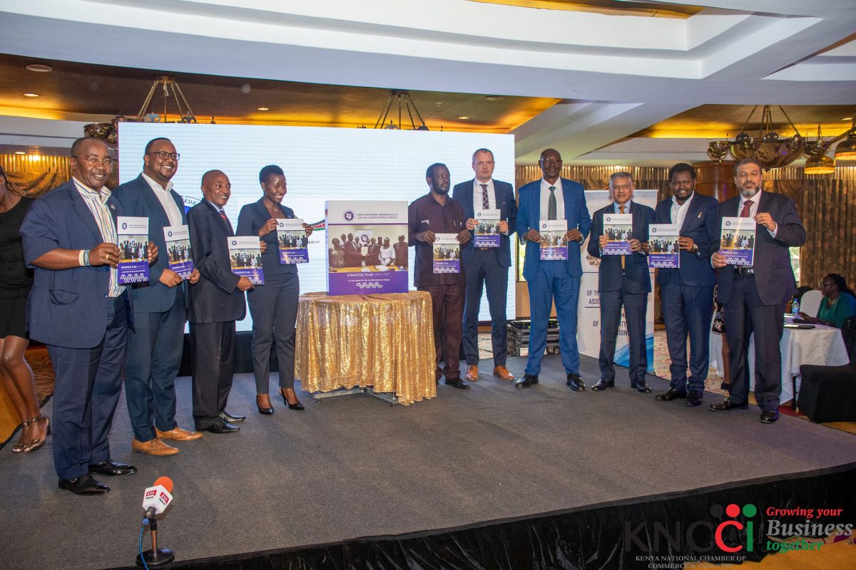 Launch of the first ever Jua Kali sector strategic plan 20222027 KNCCI