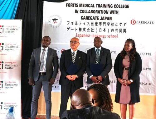 KNCCI Kirinyaga Chapter Inks MoU with CareGate Corporation (Japan)