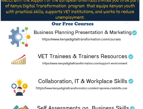 Digital Skills Training for KNCCI Members, SMEs, and Youth