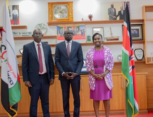 SSNCCIA Executive Board Member Pays KNCCI Courtesy Call